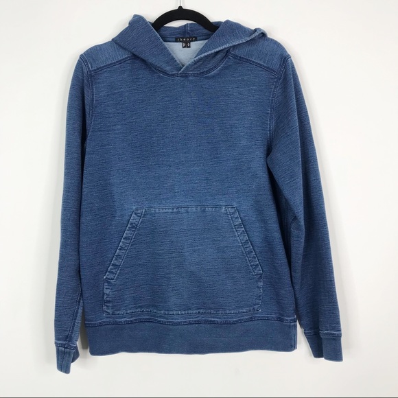 Theory Other - Theory Danen Psh Hoodie Sweatshirt Denim Terry M